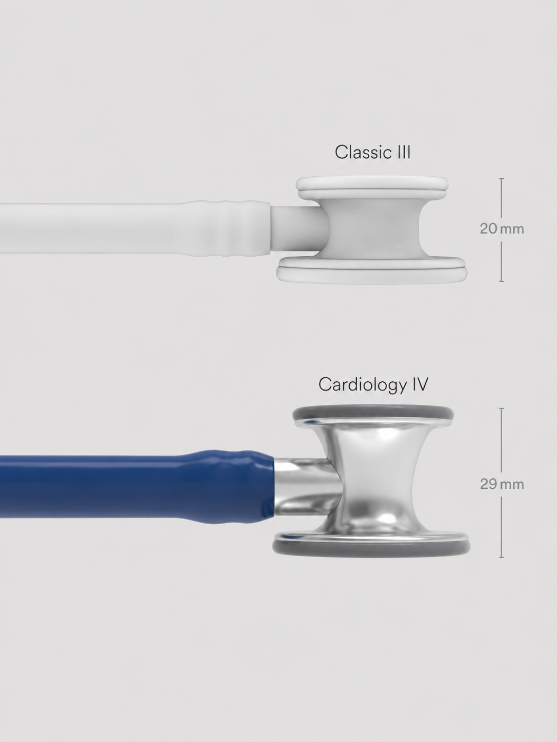 Cardiology IV 6154 with Standard Finish Chestpiece and  Nvay Blue Tube