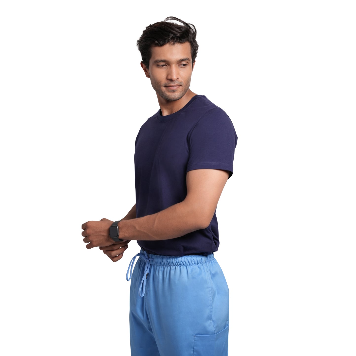 Scrubstory CloudFresh Men Half Sleeve Underscrub