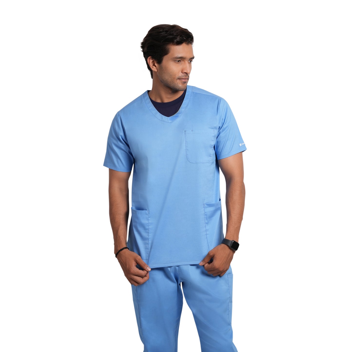 Scrubstory CloudFresh Men Half Sleeve Underscrub
