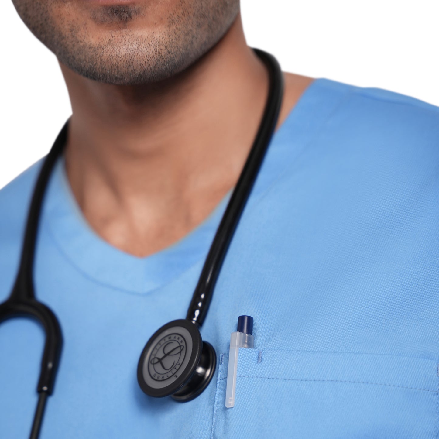 Scrubstory LivFresh Mens Scrub Top, Audere Classic Fit