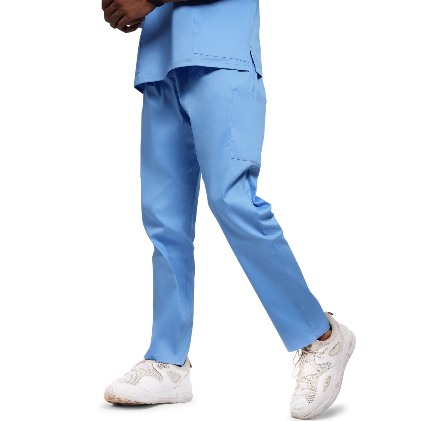 Scrubstory LivFresh Mens Scrub Bottom Audere Classic Fit-Ceil Blue