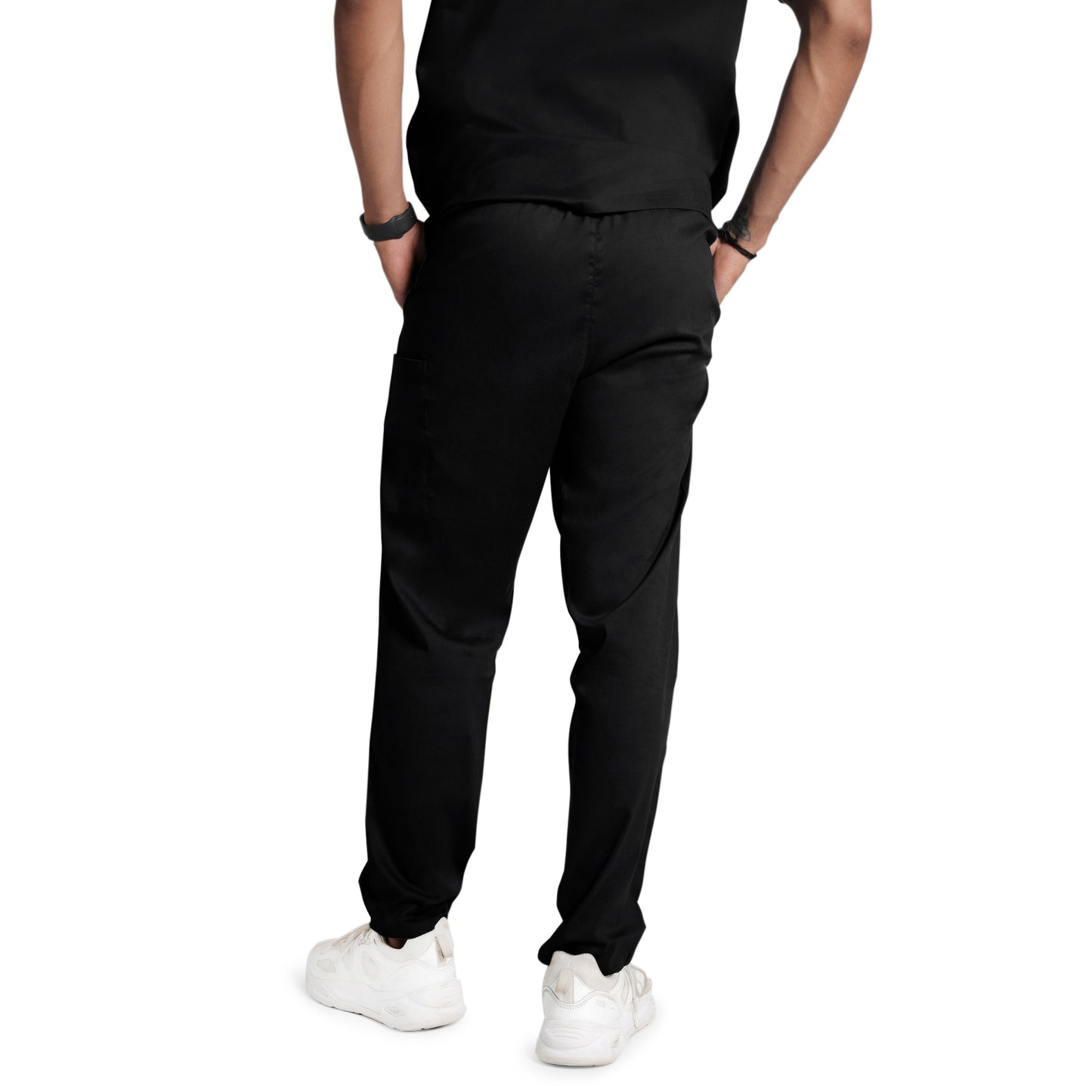 Men's Audere Classic Fit (Kohl Black) Scrub Set ( Only Top Customization )