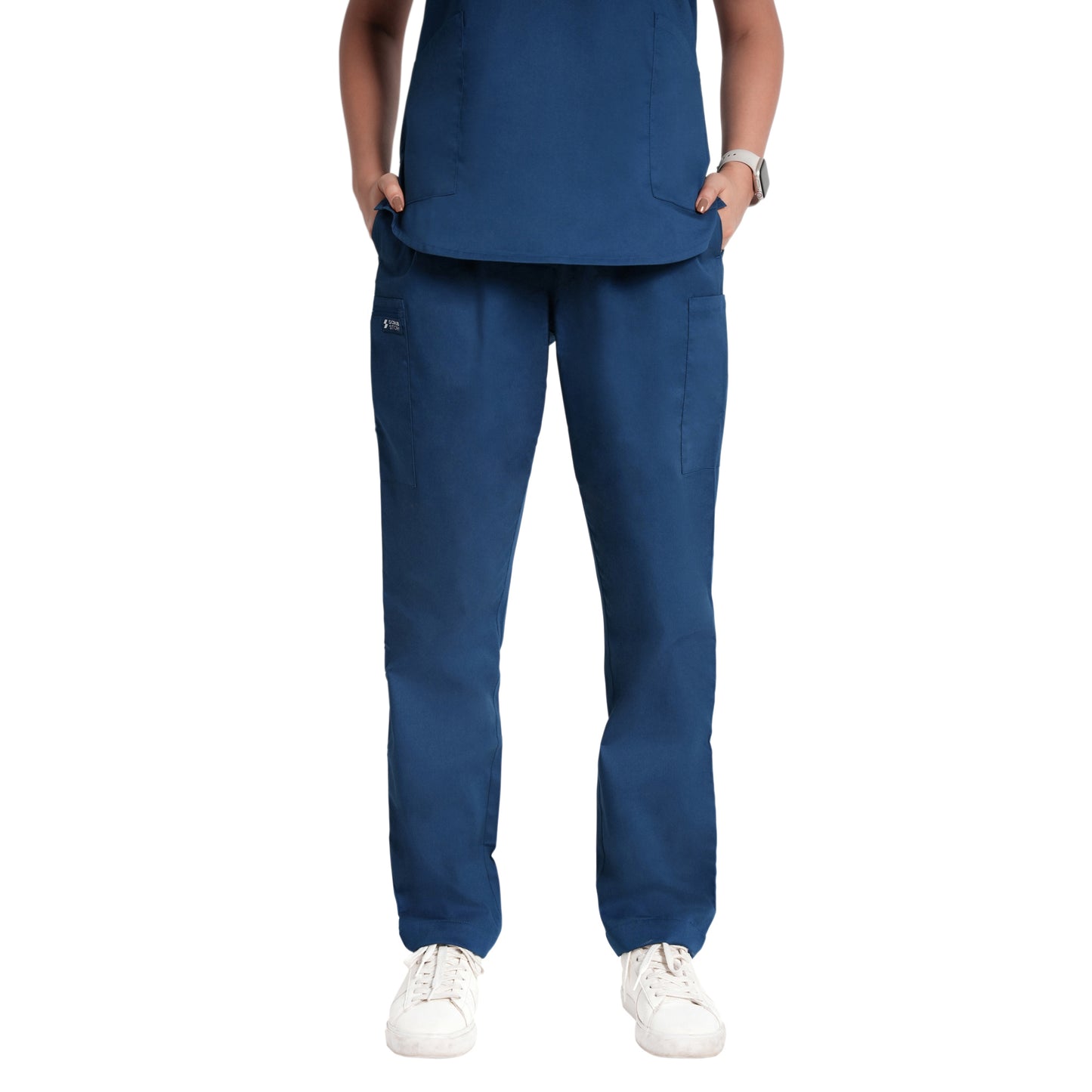 Scrubstory LivFresh Woman Scrub Grace Bottom Classic-Air Blue