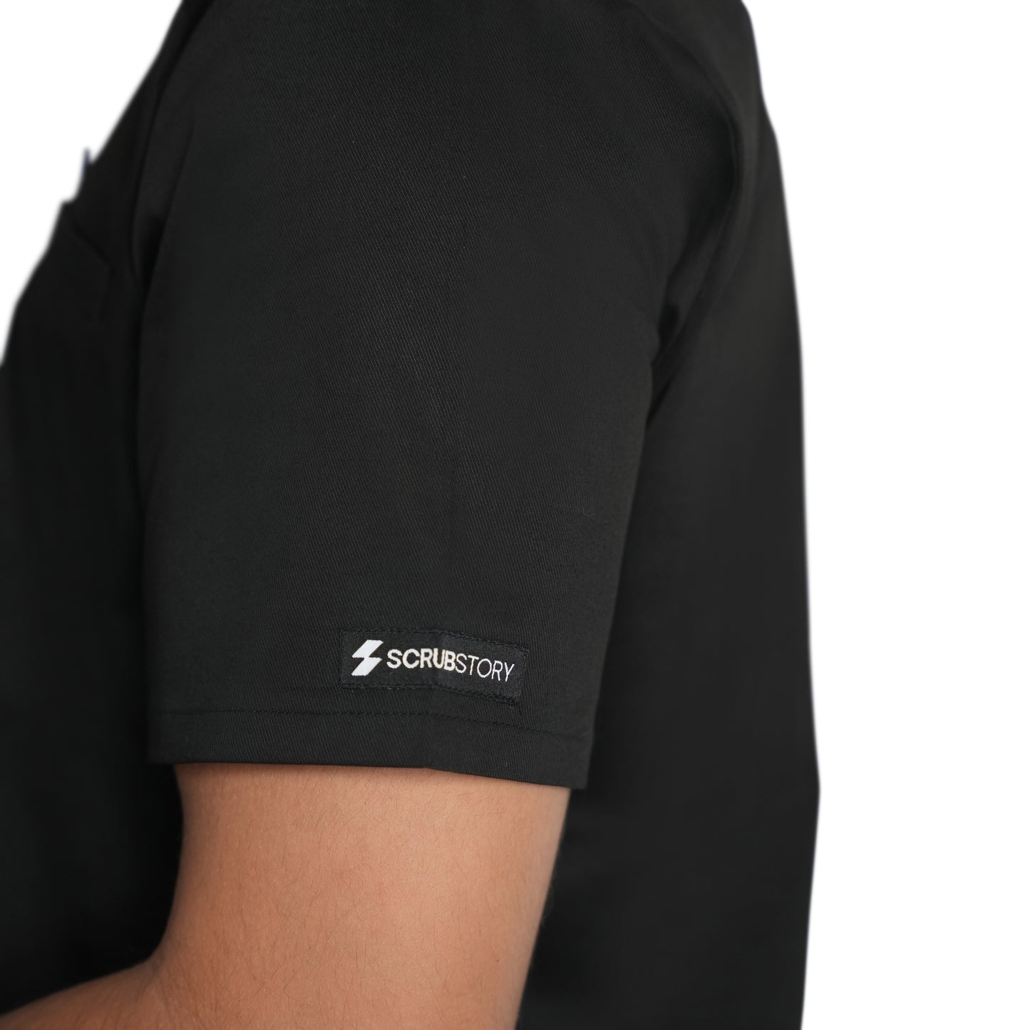 Men's Audere Classic Fit (Kohl Black) Scrub Set ( Only Top Customization )