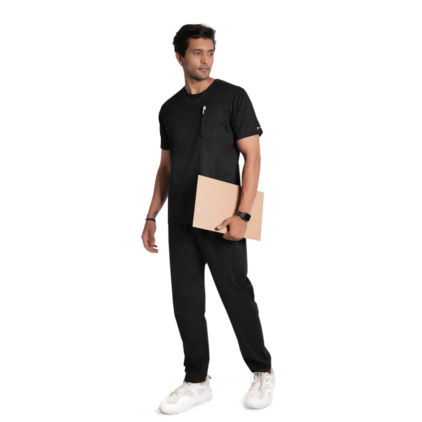 Scrubstory CloudFresh Men Half Sleeve Underscrub