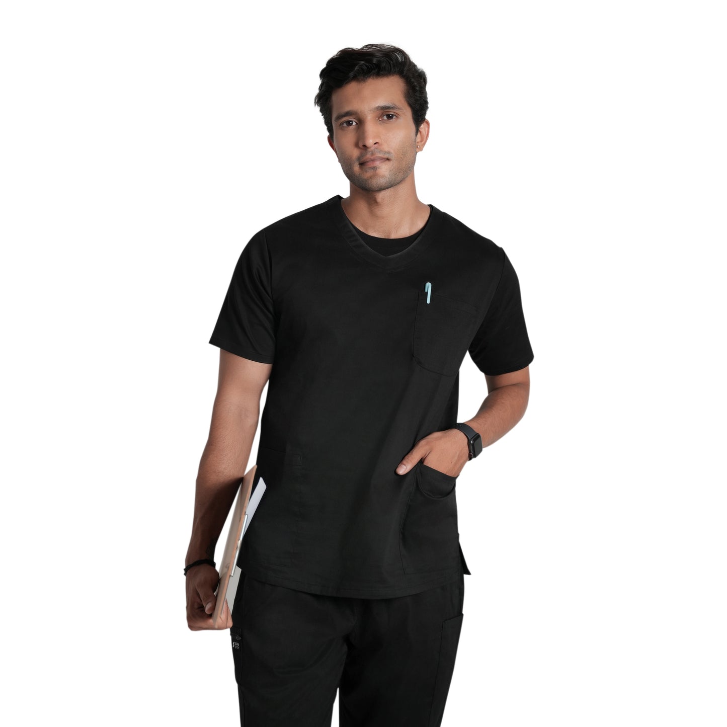 Scrubstory CloudFresh Men Half Sleeve Underscrub