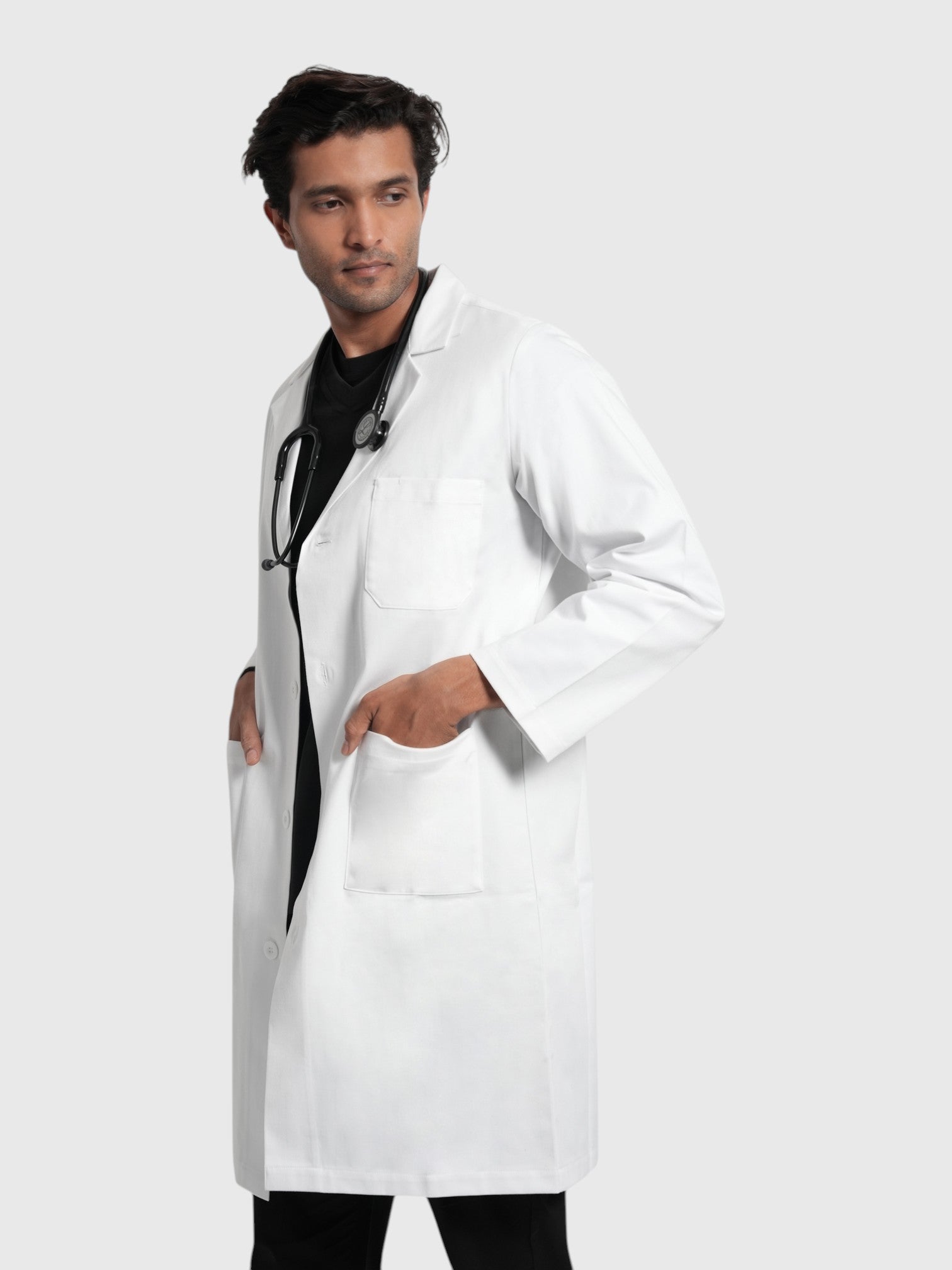 Men's Long Labcoat with Long Sleeve