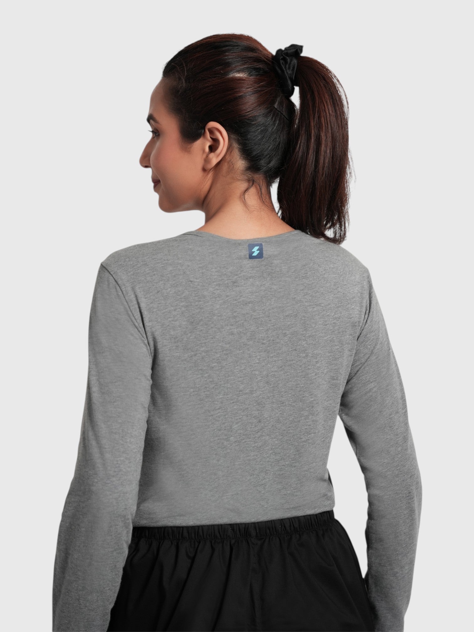CloudFresh Women Full Sleeve Underscrub#Color_Grey