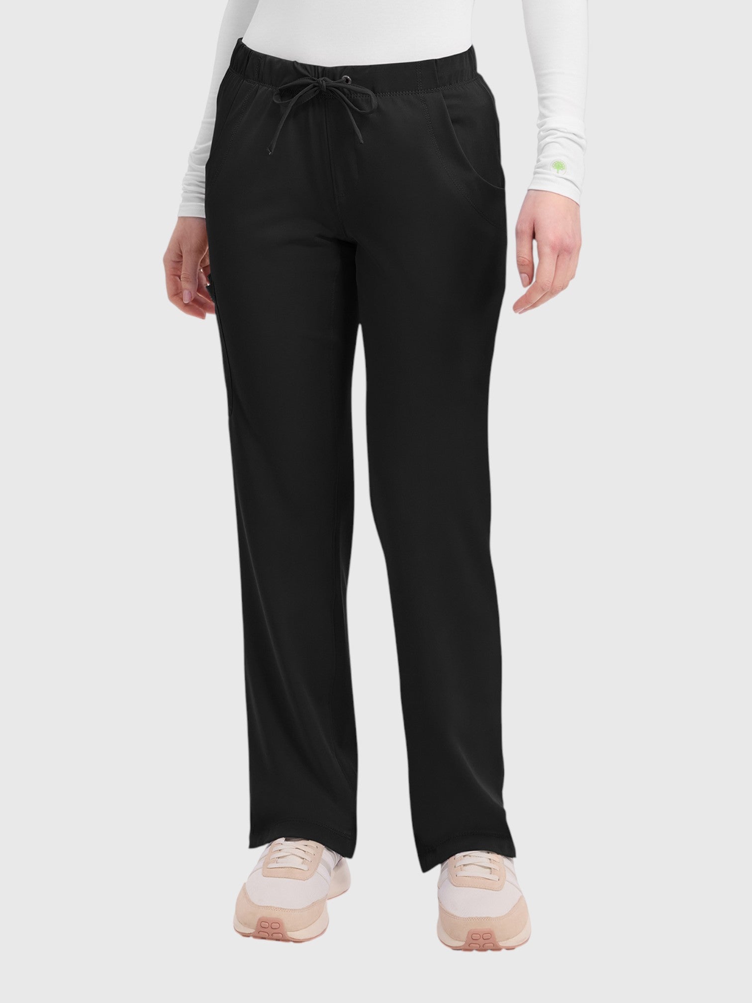 Cargo 6 Pocket Women’s Scrub Pant#Color_Black