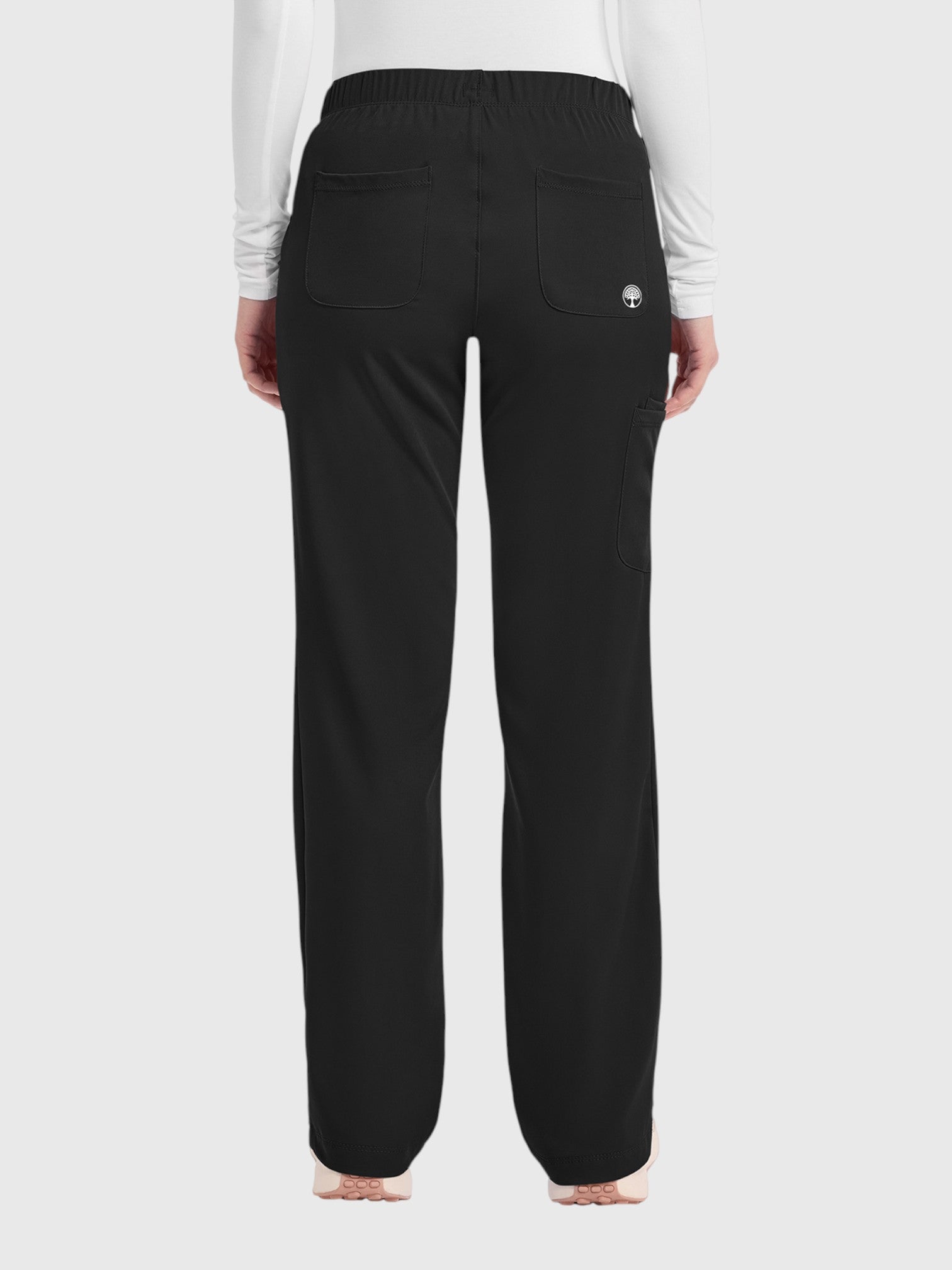 Cargo 6 Pocket Women’s Scrub Pant#Color_Black