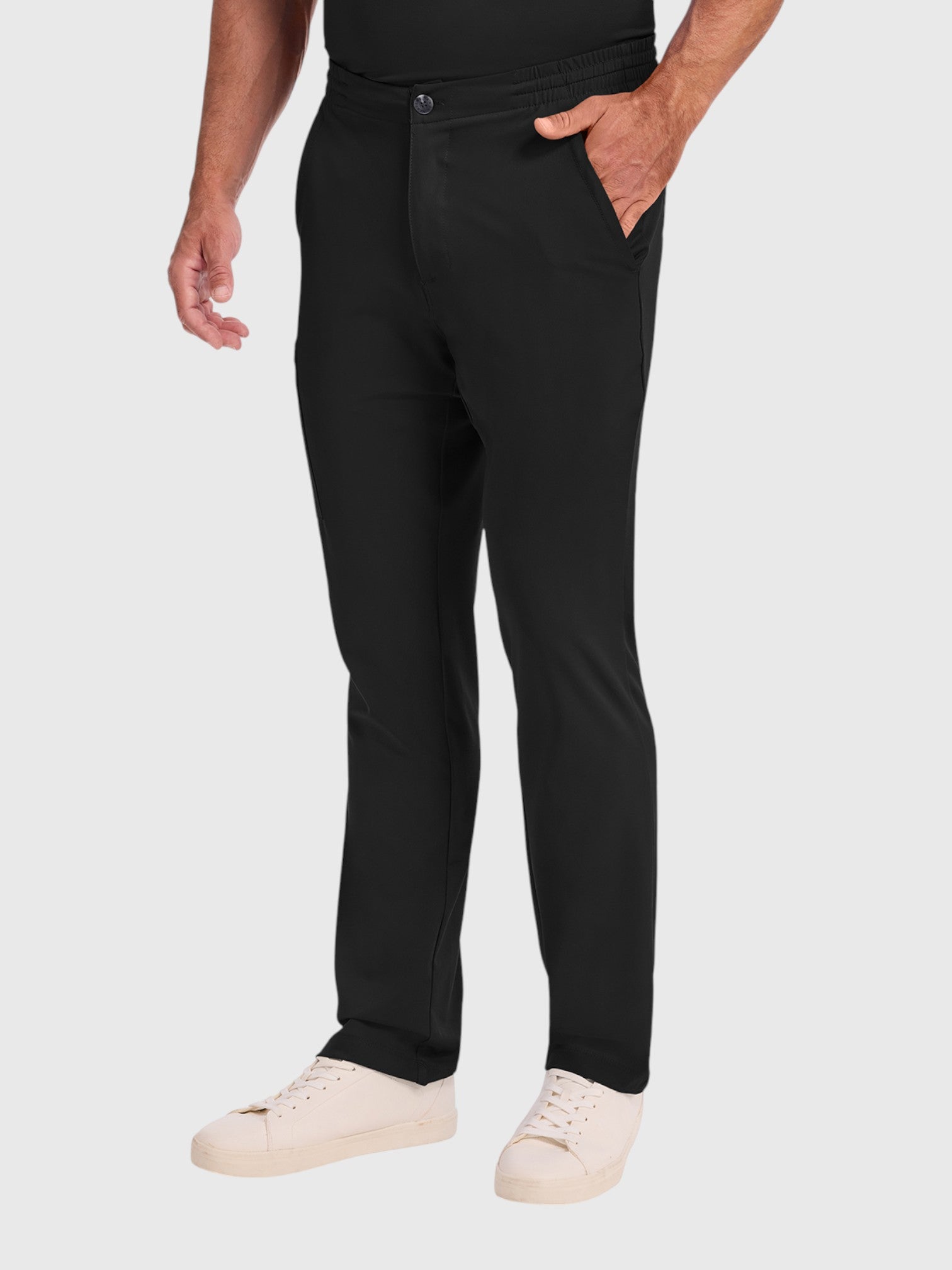 Cargo 6 Pocket Men’s Scrub Pant#Color_Black