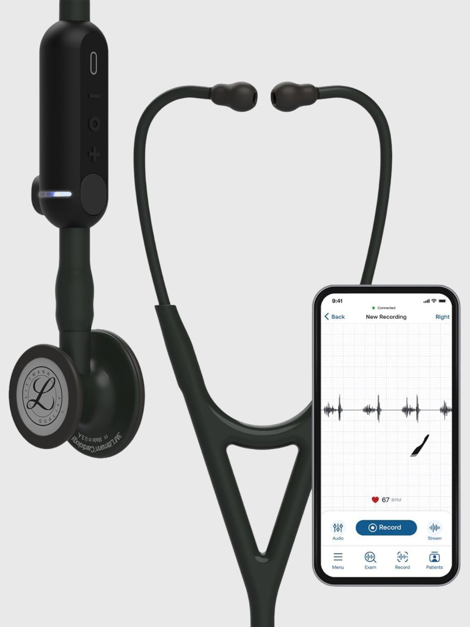 Core Digital 8480 with Black Chestpiece,  Tube and Stem