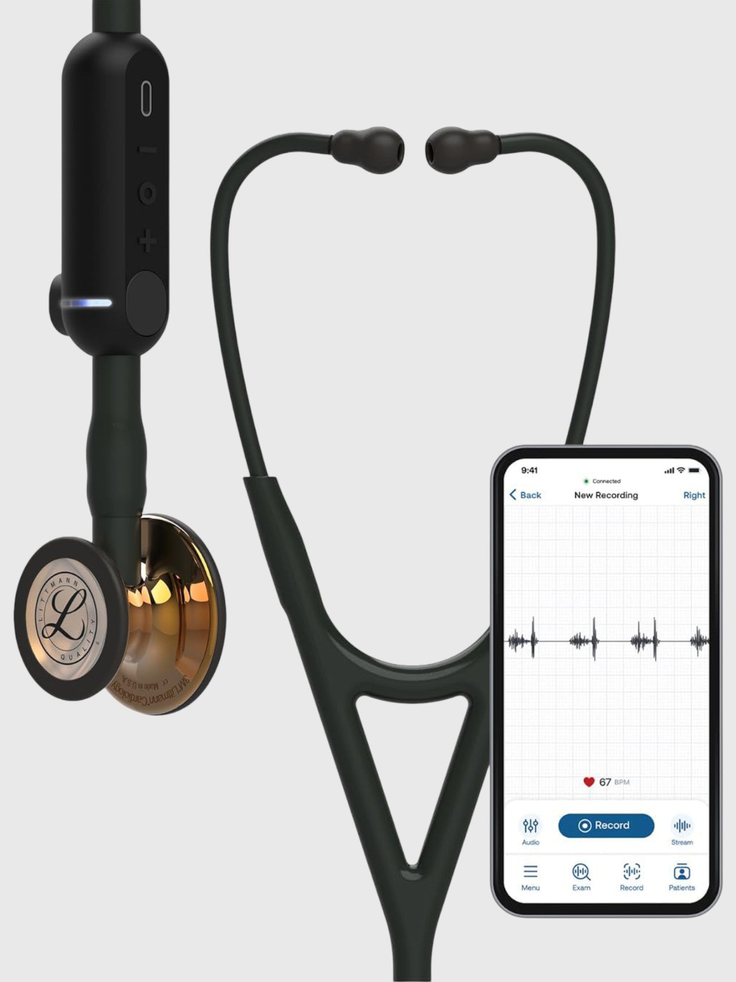 Core Digital 8870 with High polish copper Chestpiece,  Black Tube and Stem