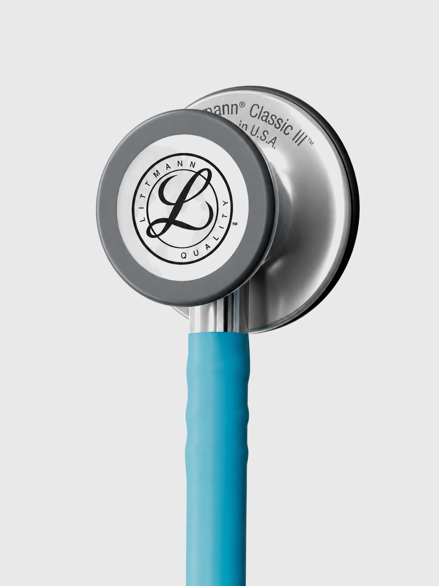 Classic III 5912C with Stainless Steel Finish Chestpiece and Marine Blue Satin-finish Tube